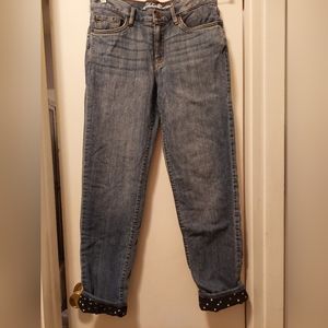 Eddie Baur lined boyfriend jeans 👖